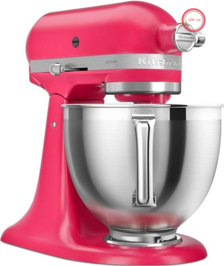 غذا ساز ماشین آشپزخانه کیچن اید آمریکا KitchenAid 5KSM195PS EHI آرتیزان 4.8 لیتری رنگ هیبیسکوس